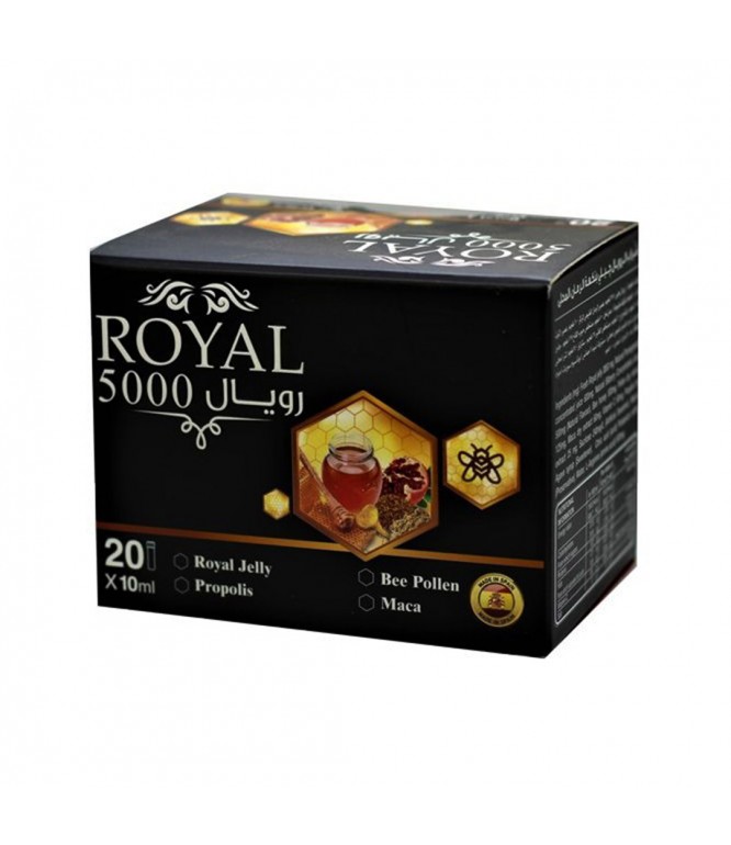 Royal 5000 , Royal jelly 10 ml vial , 20 vial