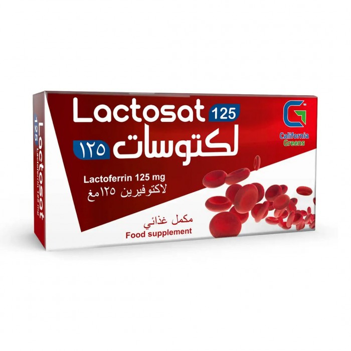 Lactosat 125 mg 30 Capsules
