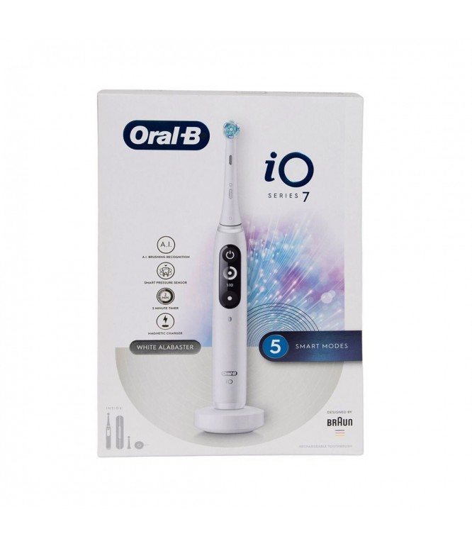 Oral-B, Io Series 7, Rechargeable Toothbrush, White - 1 Pc