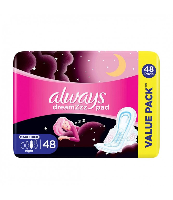Always Sensitive Night - 48 Pads