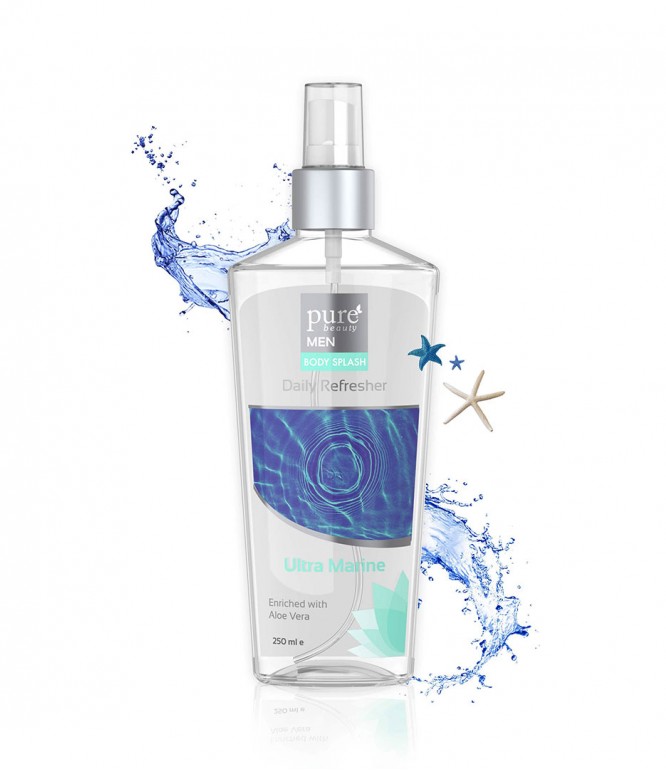 Pure Beauty Body Splash Ultra Marine Daily Refresher - 250ML