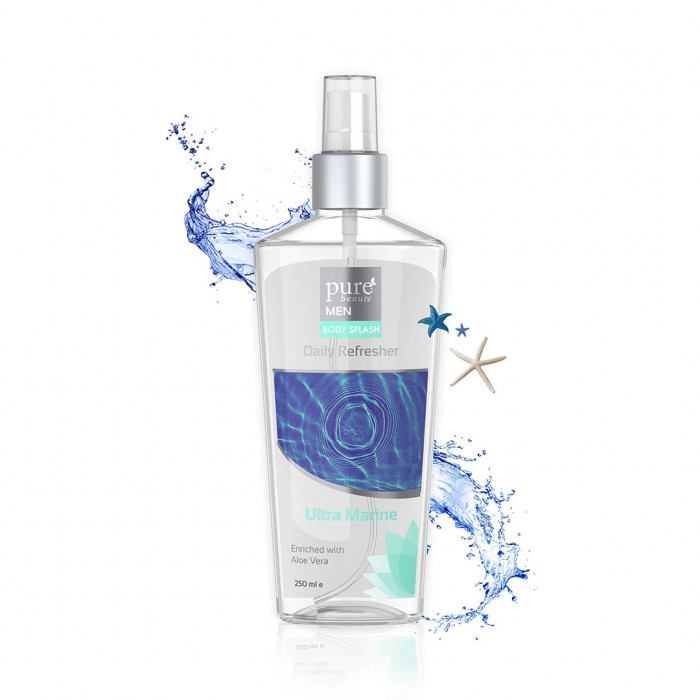 Pure Beauty Body Splash Ultra Marine Daily Refresher - 250ML