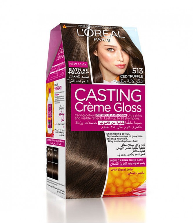 L'Oreal Casting Hair Color - 513 Iced Truffle