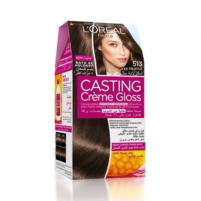 L'Oreal Casting Hair Color - 513 Iced Truffle