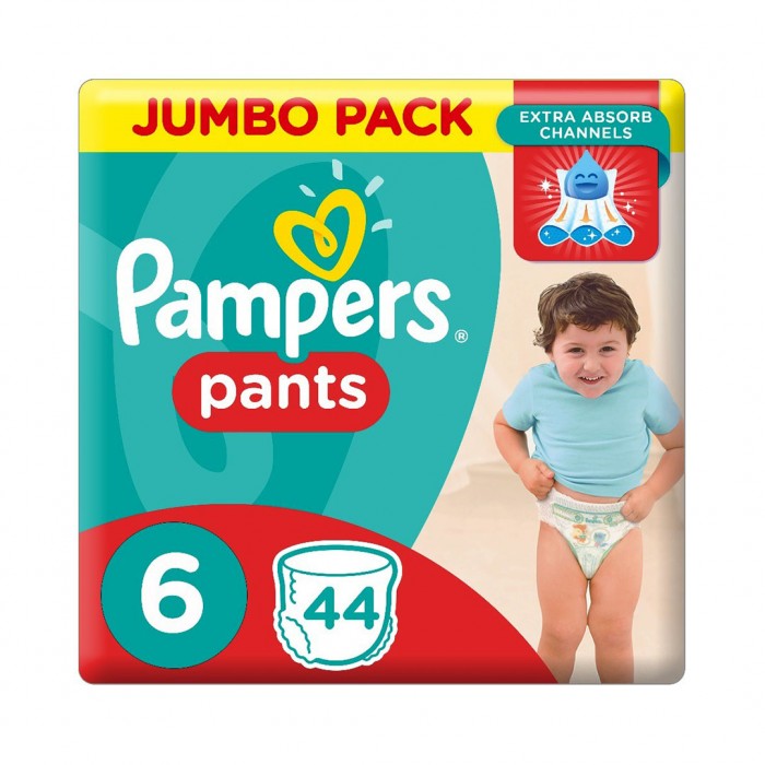 Pampers Pants (6) - 44 pieces 