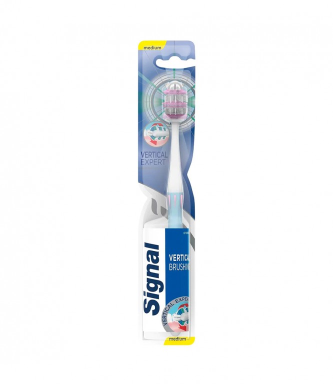 Signal Toothbrush Vertical Expert Medium