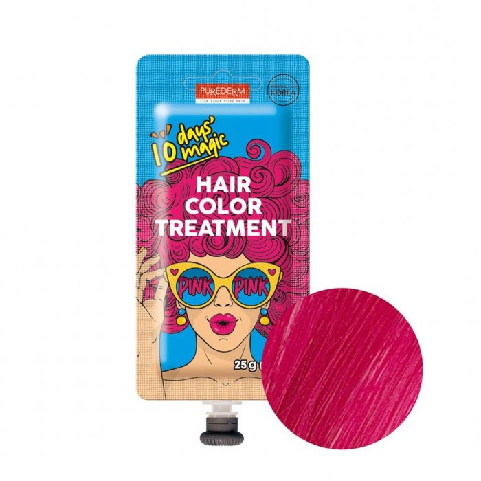 Purederm Hair Colour Treatment Pink