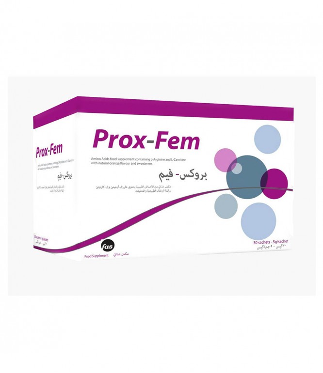 Prox-Fem Food Supplement sachetes 30'S