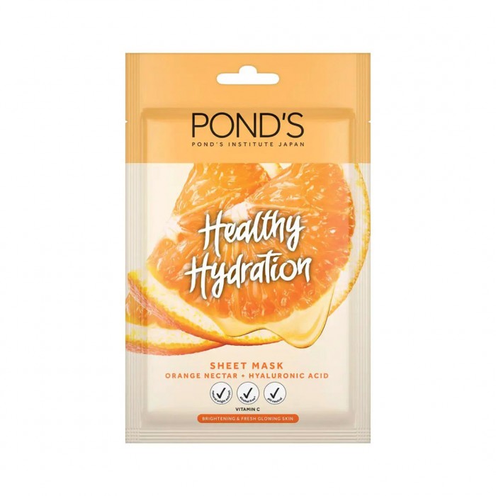 Ponds Orange Vitamin-C Face Sheet Mask - 25ml