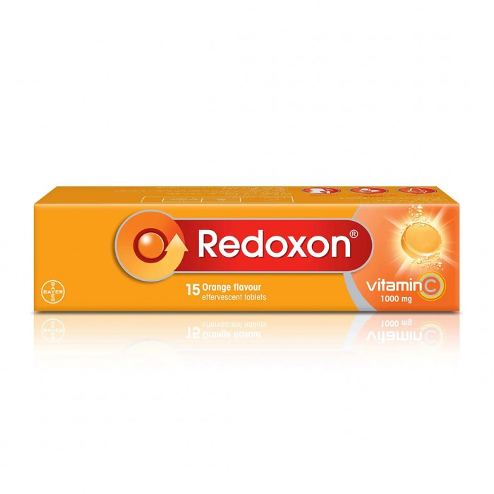 Redoxon Food Supplement Vitamin C Effarvacent 15 Tablets