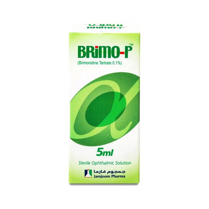 BRIMO-P 0.1% EYE DROPS 5 ML