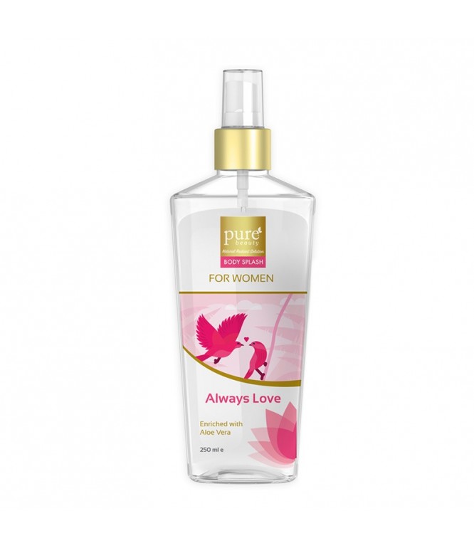 Pure Beauty Body Splash (Body Perfume Spray) Women – Always Love 250ml