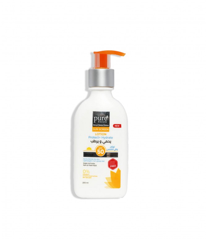 بيور بيوتي لوشن واقي الشمس SPF 50 – 200 مل