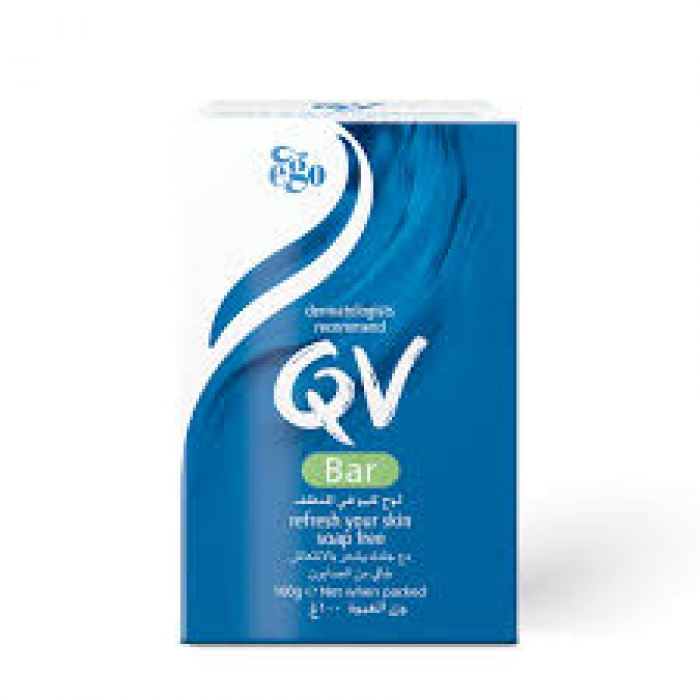 QV صابونة تنظيف البشرة الجافة والحساسة 100 جم