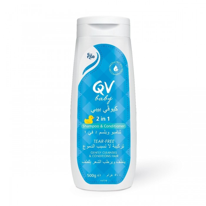 EGO QV Baby Shampoo & Conditioner 2 in 1 500ml