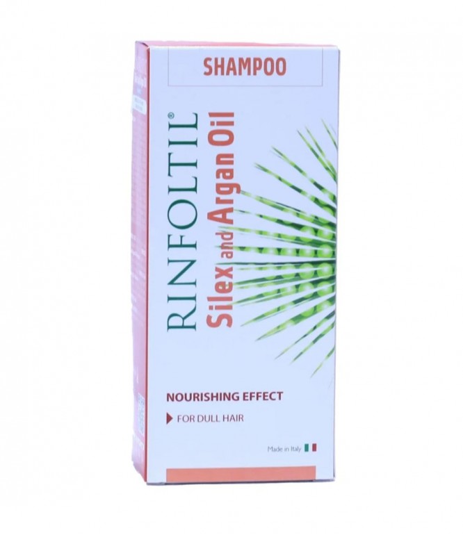 RINFOLTIL Silex Shampoo with Silicon Enhanced Formula Against Hair Loss 200ML