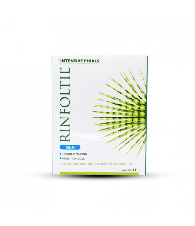 Rinfoltil Hair Loss Treatment Ampoules for Men - 14 Vials