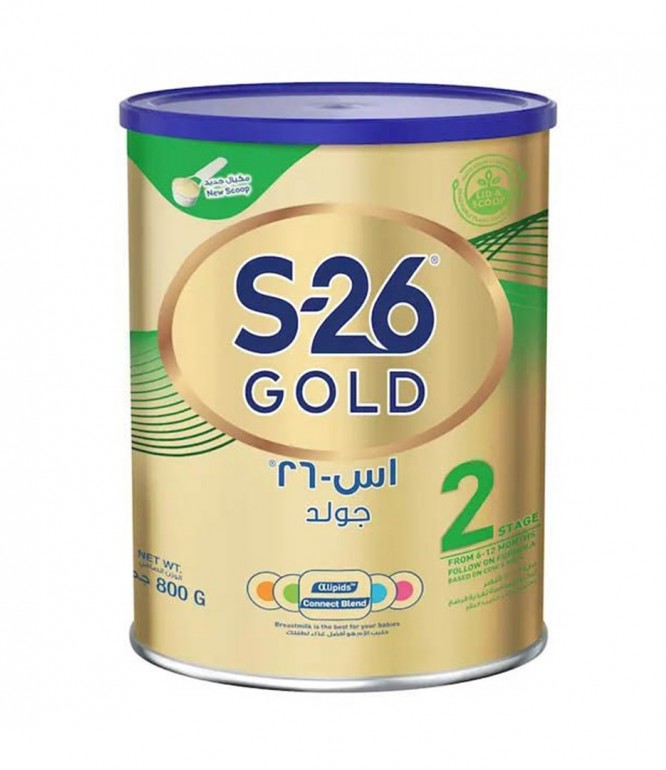 حليب أطفال S 26 جولد-2 800 غرام