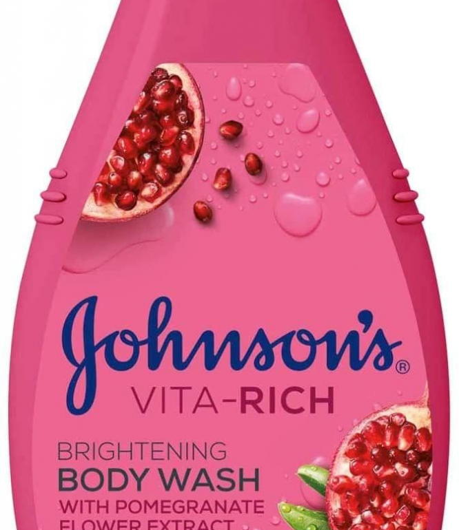 Johnson's Body Wash Vita-Rich Brightening Pomegranate Flower 250ml