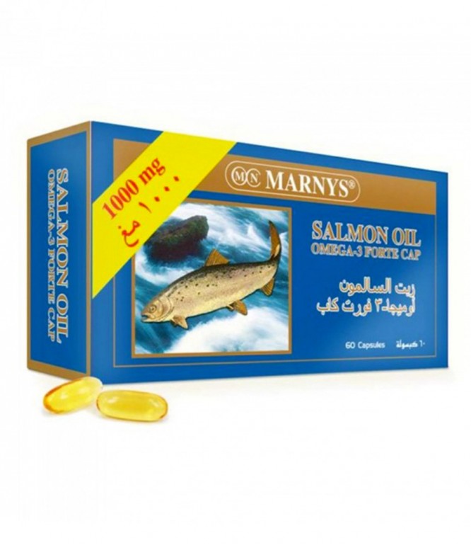 Marnys Salmon Oil 1000MG CAP 60'S