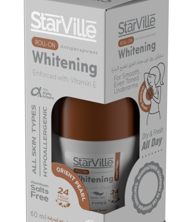 Starville Whitening Roll On Orient Pearl Scent - 60 ml