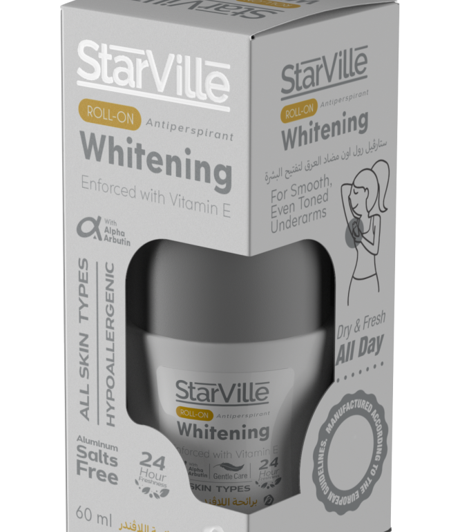 Starville Whitening Roll On Lavender Scent - 60 ml