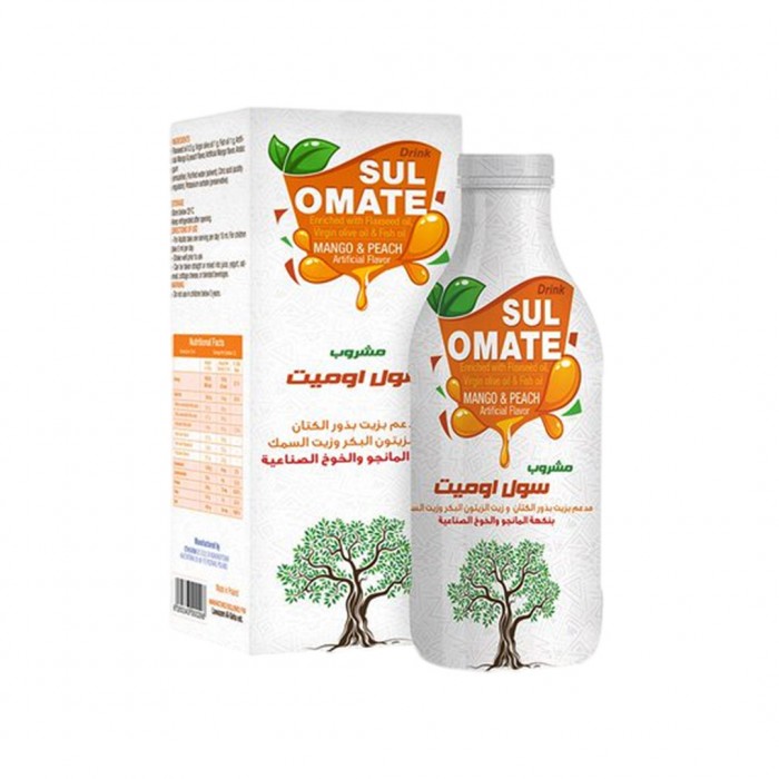 Sul omate Juice omega 3 essential items for brain health 230 ml 