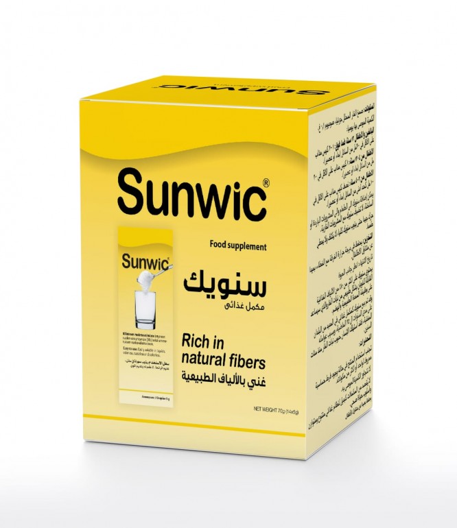 سنويك مكمل غذائي غني بالألياف الطبيعية 14 كيس