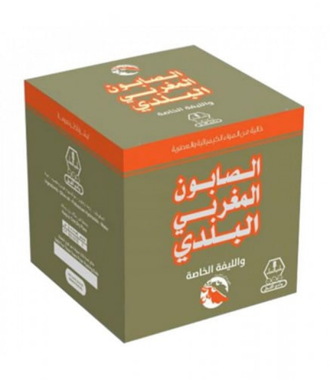 وادي النحل صابون مغربي مع ليفة 1صندوق