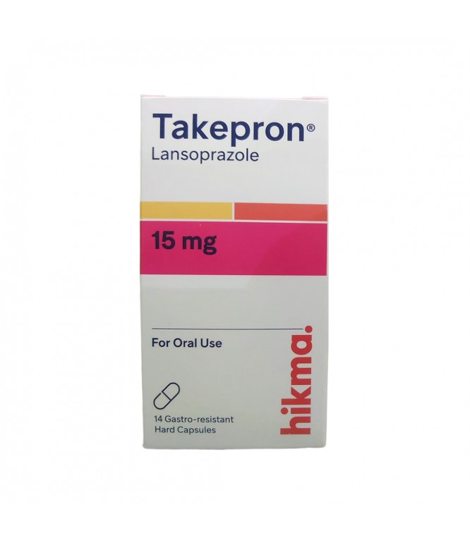 Takepron 15 Mg Capsules 14'S
