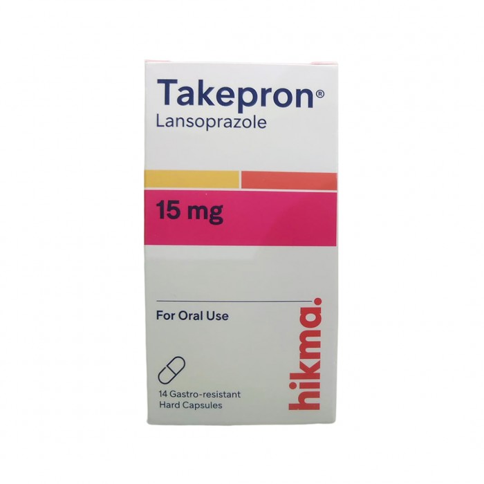 Takepron 15 Mg Capsules 14'S