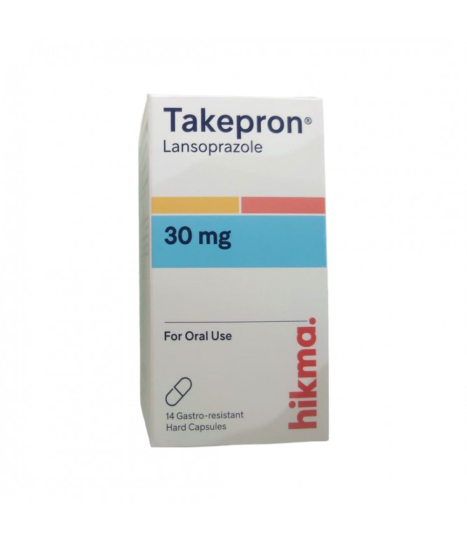 Takepron 30 Mg Capsules 14'S