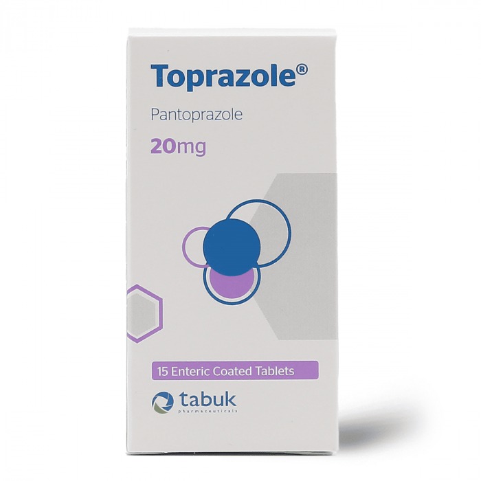 Toprazole 20 mg - 15 Tablets