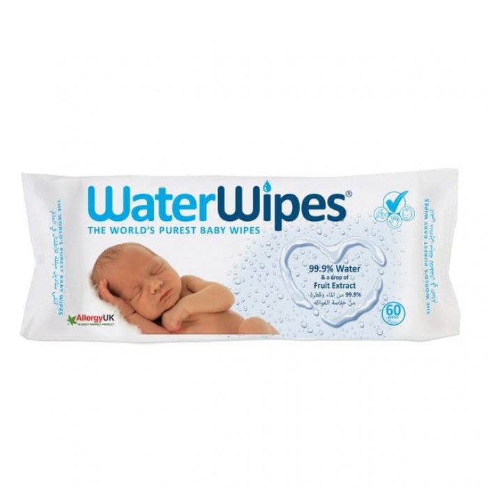 Waterwipes  Original Baby wipes - 60 wipes