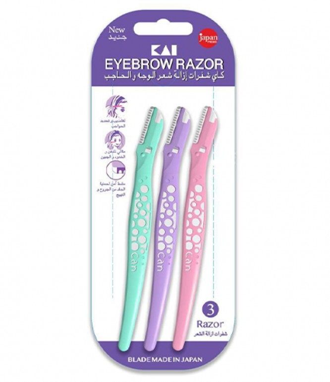 KAI EYEBROW RAZOR 3'S