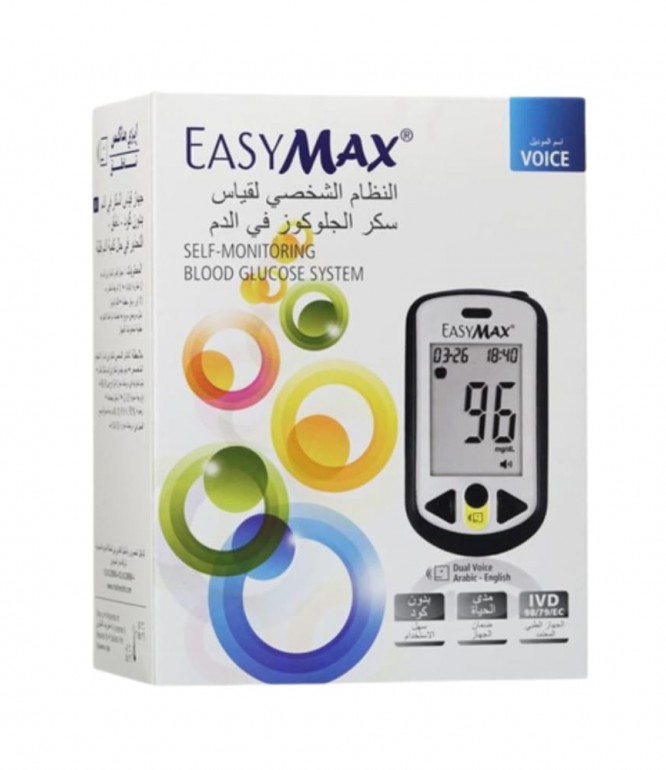 EasyMax Glucose Meter Neu