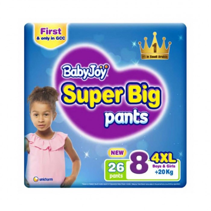 Baby Joy Pants #8 Baby Diaper 26's