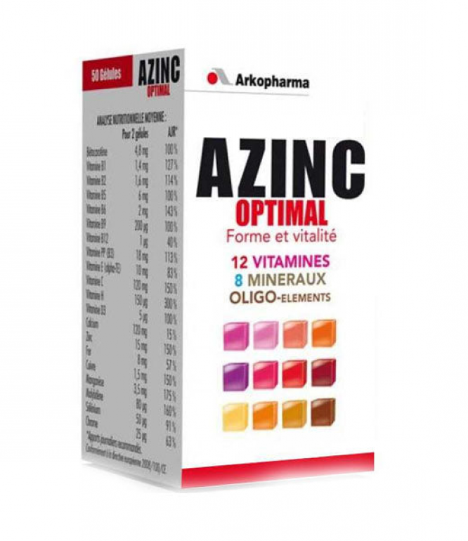 AZINC OPTIMAL MULTI-VIT CAP 60'S