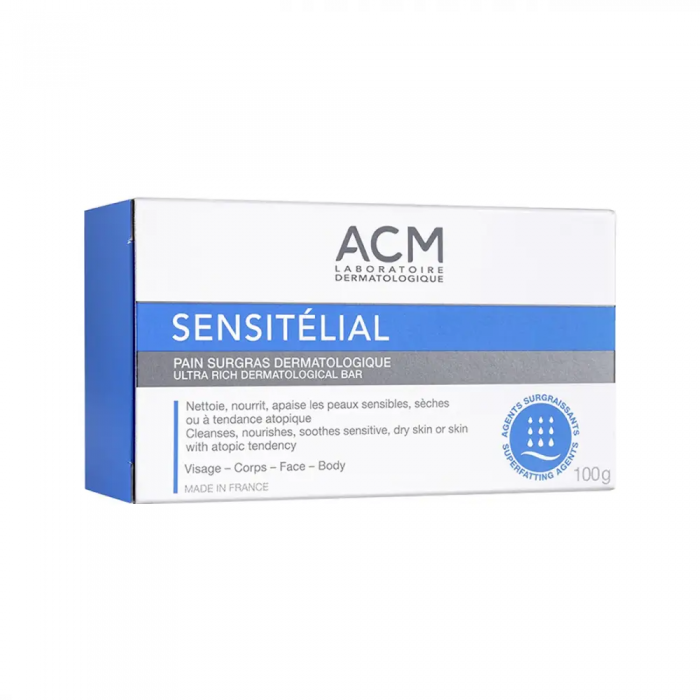 ACM Sensitélial Ultra Rich Dermatological Bar 100gm 