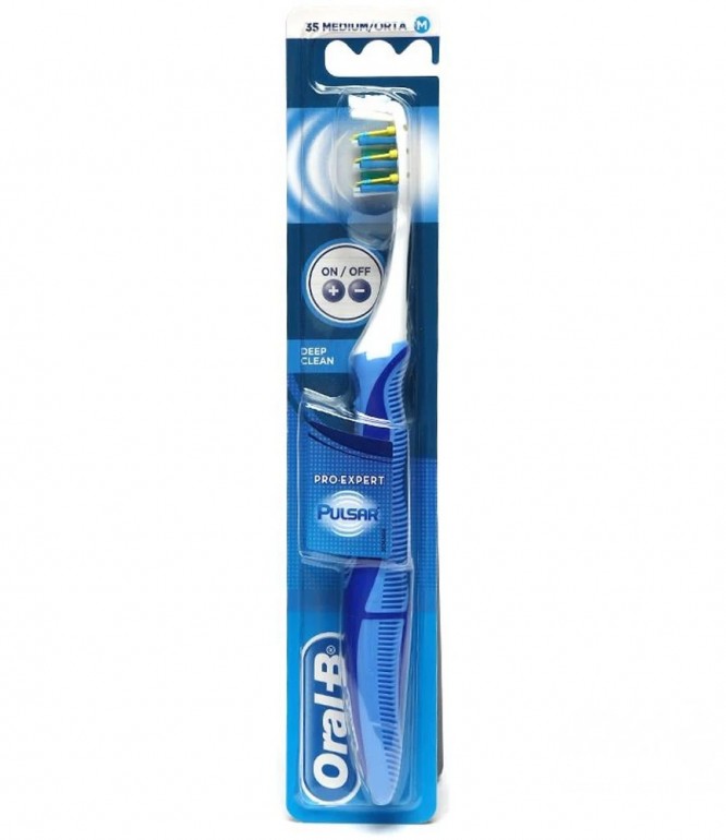 Oral-B Pro-Expert Pulsar Deep Clean Toothbrush Medium