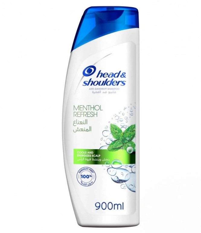 Head & Shoulders Menthol Refresh Shampoo 900ml