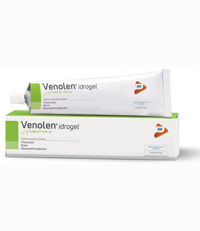 VENOLEN IDROGEL Topical Venous & Lymphatic Support Gel 100 ml