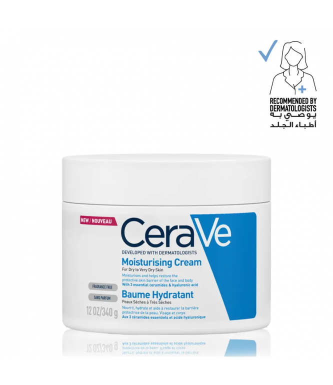 Cerave Moisturizing Cream Very Dry Skin 340 g