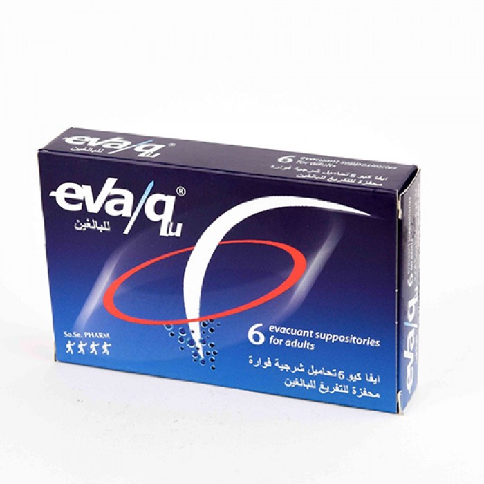 ايفا كيو لبوس مفرغ للكبار 6 تحاميل