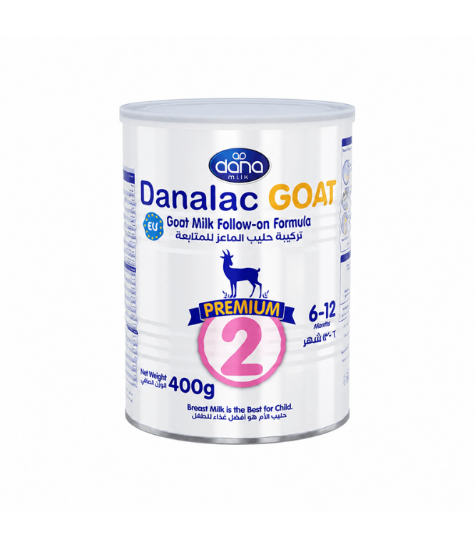 Danalac Premium Goat Follow-on Milk Formula Stage 2 400g