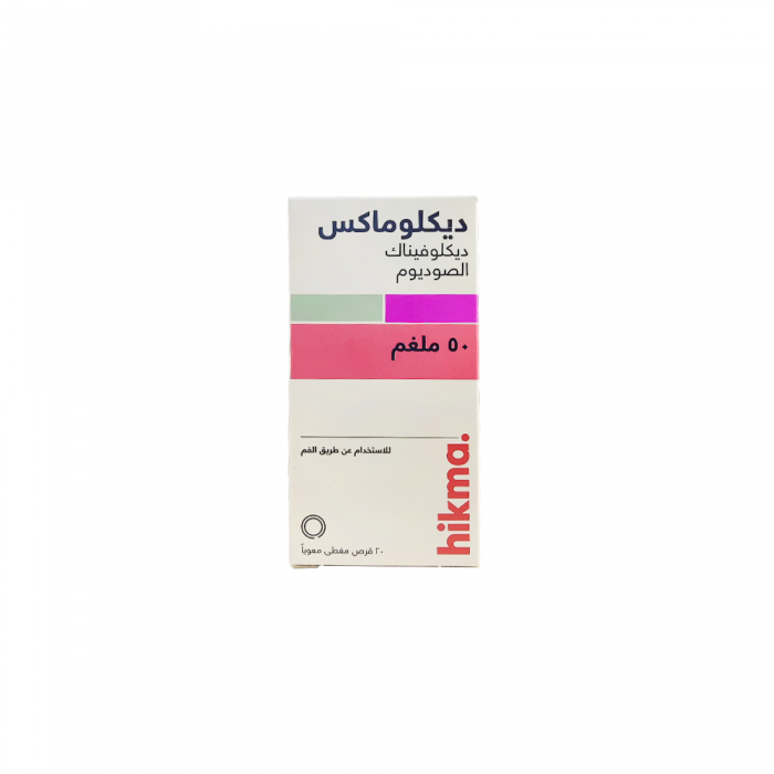 Diclomax 50 MG Tab 20'S