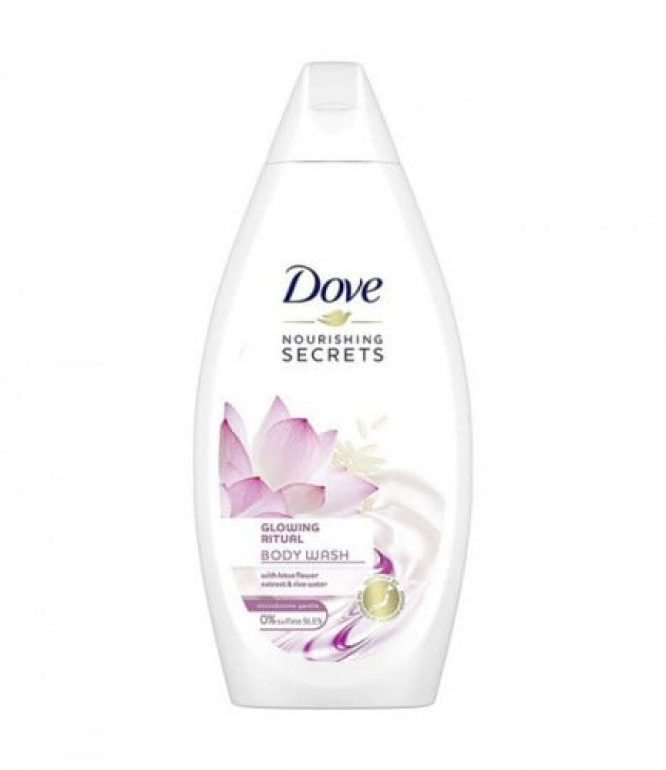 Dove Body Wash Glowing Ritual With Lotus Flower Extract And Rice Water - 500ml