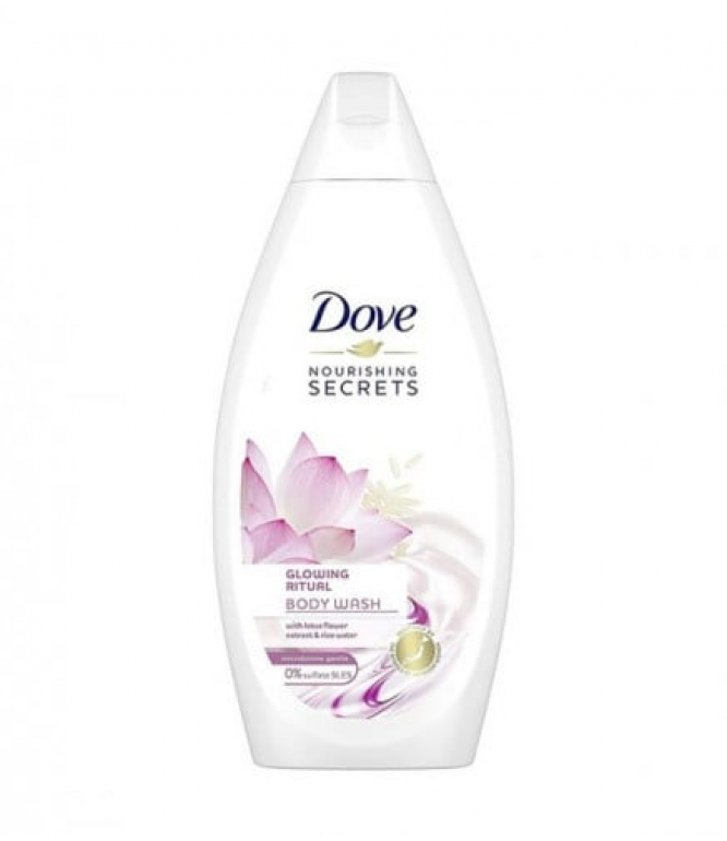 Dove Body Wash Glowing Ritual With Lotus Flower Extract And Rice Water - 500ml