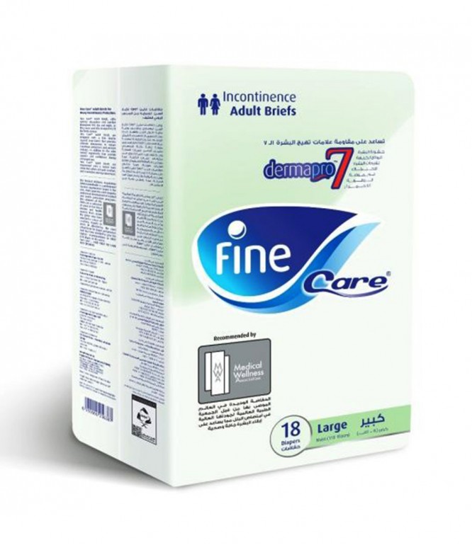 Fine Care Adult Large Adult Diaper 18's