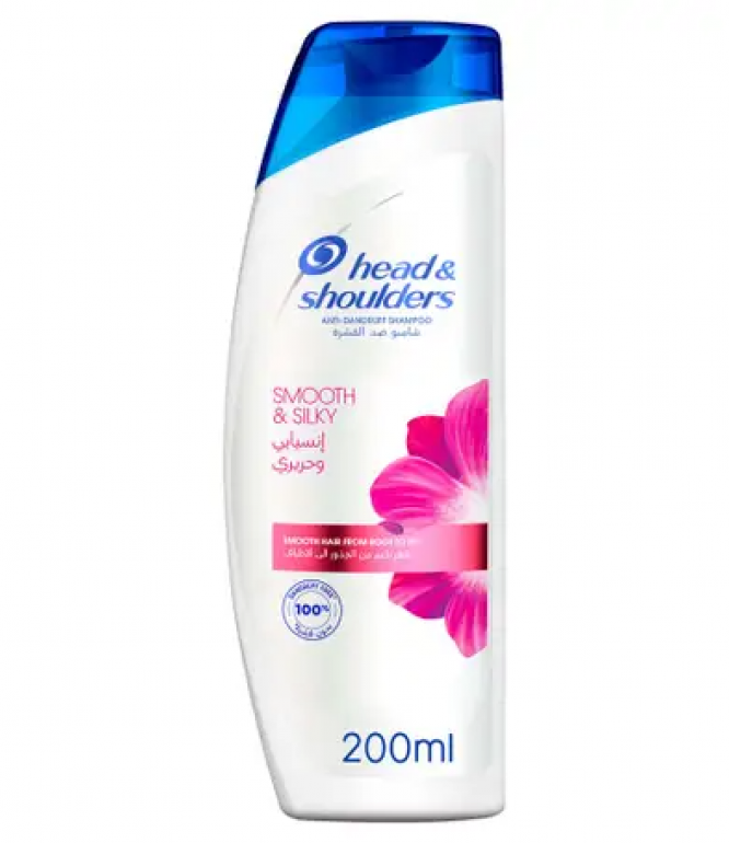 Head & Shoulders Smooth & Silky Anti-Dandruff Shampoo 200ml